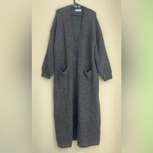 Smash + Tess Gray Long Sweater